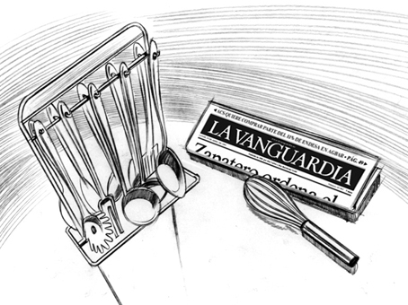 4,6 x 3,2 in, La Vanguardia/Igriega