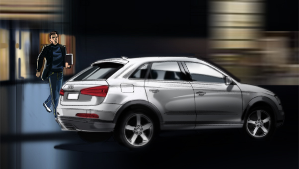 8,3 x 4,7 in, Audi/DDB 