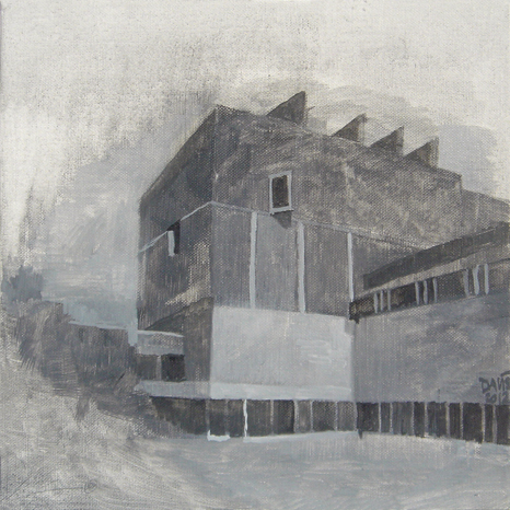 2012, oil on canvas, 11,8 x 11,8 in