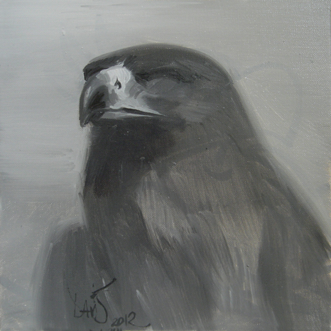 2012, oil on canvas, 11,8 x 11,8 in
