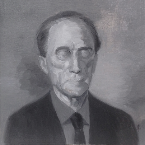 oil on canvas, 15,7 x 15,7 in