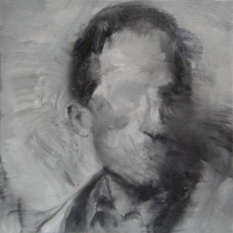 oil on canvas, 11,8 x 11,8 in