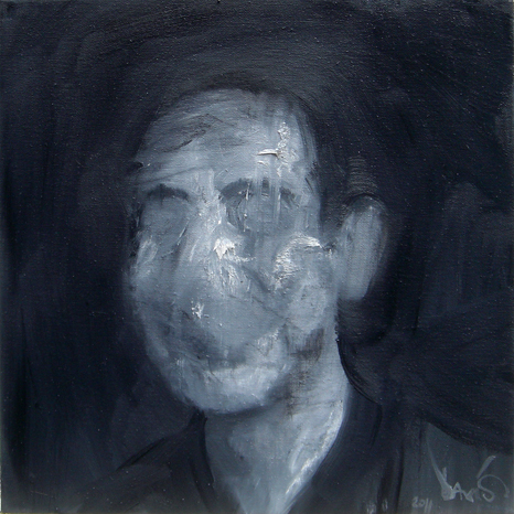 oil on canvas, 11,8 x 11,8 in