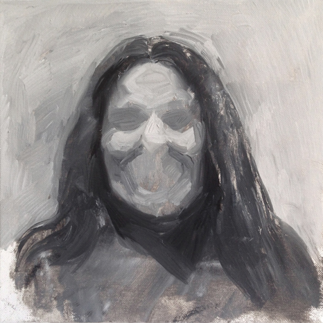 oil on canvas, 11,8 x 11,8 in
